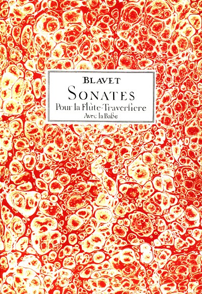 M. Blavet: Sonates melées de pièces / Troisième, FlBc (Faks)
