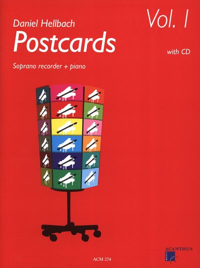 D. Hellbach: Postcards 1, SblfKlav (+CD)
