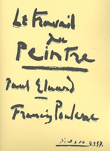F. Poulenc: Le Travail du Peintre, GesMKlav