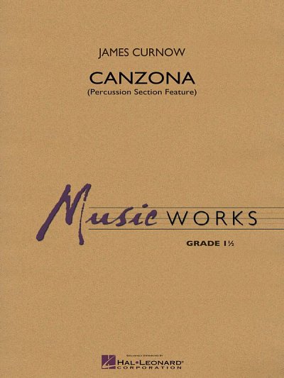J. Curnow: Canzona (Percussion Section Featur, Blaso (Pa+St)