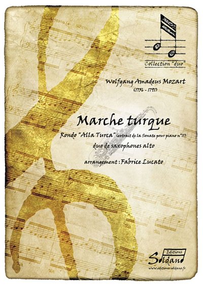 W.A. Mozart: Marche Turque - Rondo Alla Turca, 2Asax (Sppa)