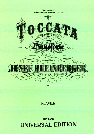 J. Rheinberger: Toccata e-moll op. 104