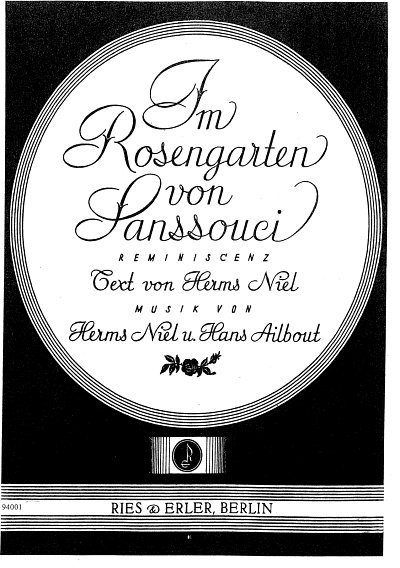 Ailbout Hans + Niel Herms: Im Rosengarten Von Sanssouci