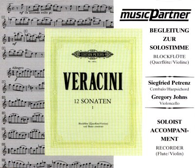 F.M. Veracini: Sonaten 1 für Altblockflöte (Flöte, Ablf (CD)