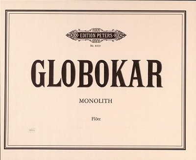 V. Globokar: Monolith (1976)