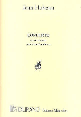 J. Hubeau: Concerto Violon-Piano