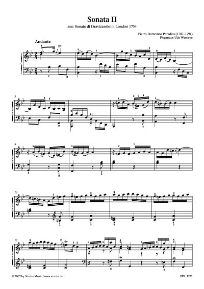 DL: P.D. Paradies: Sonata II aus: 