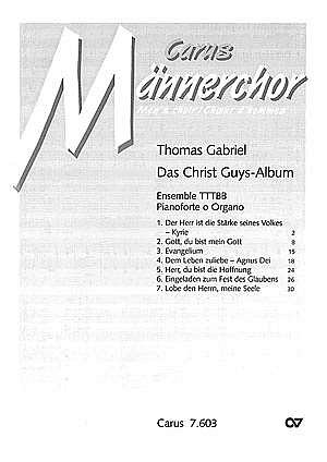 T. Gabriel: Das Christ Guys-Album