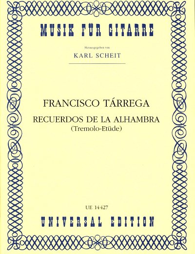 F. Tárrega: Recuerdos de la Alhambra , Git