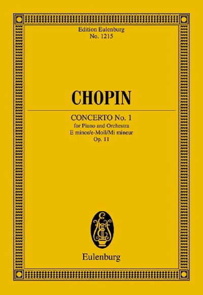 DL: F. Chopin: Konzert Nr. 1 e-Moll, KlavOrch (Stp)