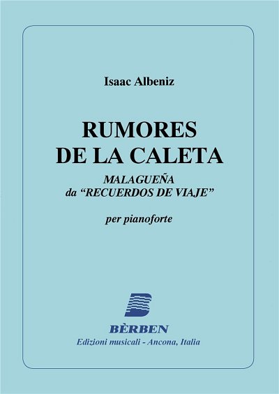 I. Albéniz: Rumores De La Caleta, Klav