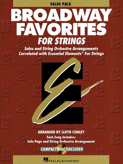Essential Elements Broadway Favorites for Stri, Stro (Pa+St)