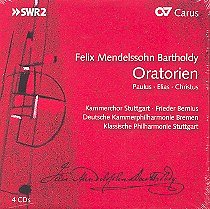 F. Mendelssohn Barth: Oratorien, GesTen (CD)