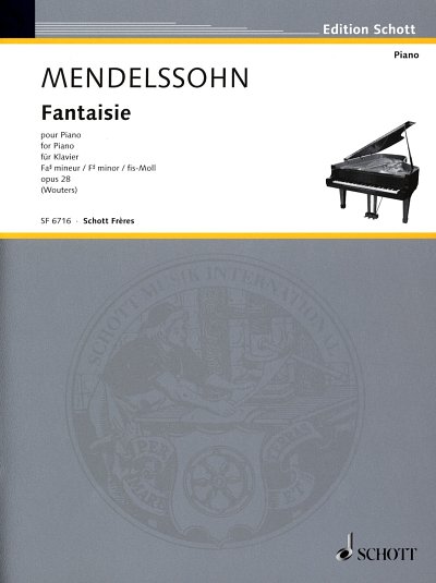 F. Mendelssohn Barth: Fantaisie fis-Moll op. 28, Klav