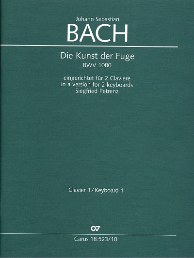 J.S. Bach: Die Kunst Der Fuge Bwv 1080