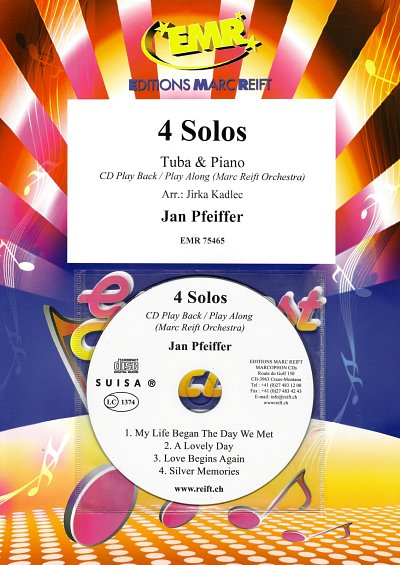 J. Pfeiffer: 4 Solos, TbKlav (+CD)