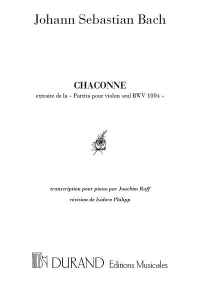 J.S. Bach et al.: Chaconne Piano