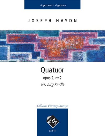 J. Haydn: Quatuor opus 2, no 2, 4Git (Pa+St)