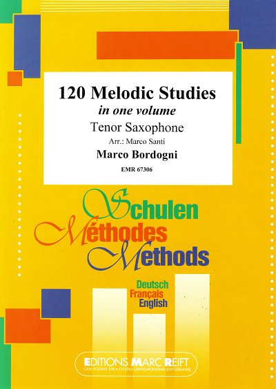 M. Bordogni: 120 Melodic Studies in  one volume, Tsax