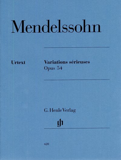 F. Mendelssohn Barth: Variations sérieuses op. 54 , Klav