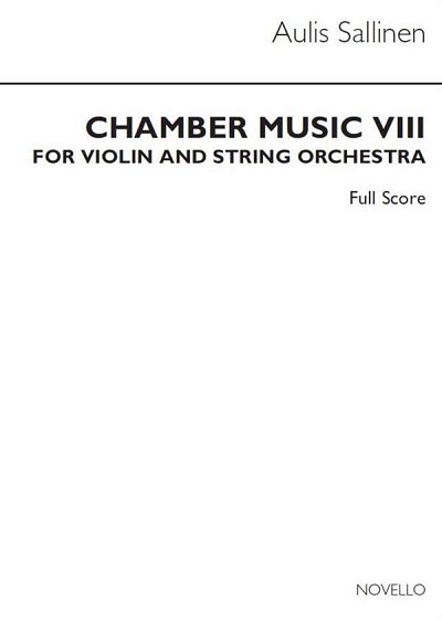 A. Sallinen: Chamber Music VIII Op.94, Kamens (Part.)