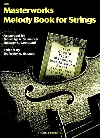  Various: Masterworks Melody Book for Strings, Va