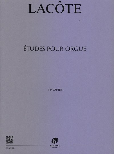 T. Lacôte: Études 1, Org