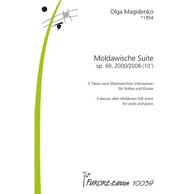 O. Magidenko: Moldawische Suite op. 69, VlKlav (KlavpaSt)