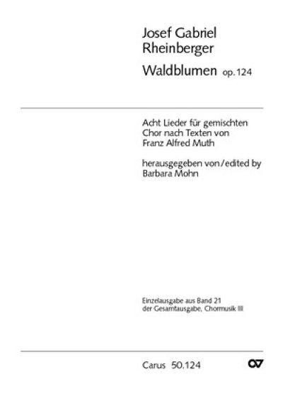 J. Rheinberger: Rheinberger: Waldblumen