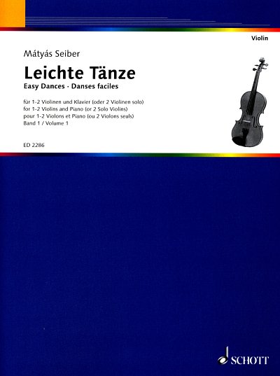 M. Seiber: Leichte Taenze 1, 1-2 Violinen; Klavier ad lib.
