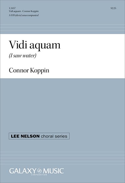 C.J. Koppin: Vidi aquam (I saw water)