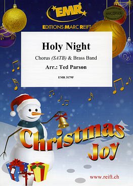 T. Parson: Holy Night (+ Chorus (SATB) French Tex, GchBrassb