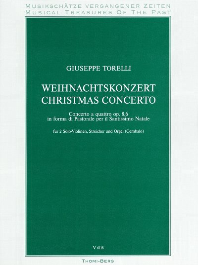 G. Torelli: Weihnachtskonzert op. 8 Nr. 6, 2VlStrBC (Part.)