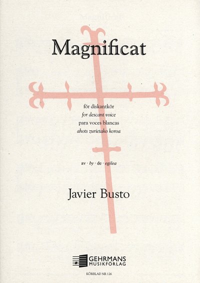 Busto Javier: Magnificat Koerblad 126