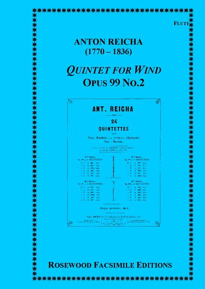 Anton Reicha (1770-1836): Quintett op. 99 Nr. 2