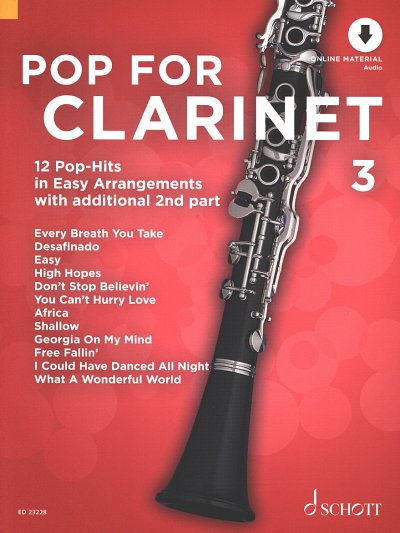 Pop for Clarinet 3, 1-2Klar (Sppa+Audiod)