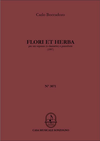 C. Boccadoro: Flori et herba (Stsatz)