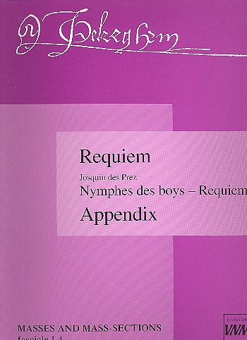 J. Ockeghem et al.: Requiem - Nymphes Des Boys