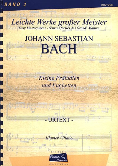 J.S. Bach: 15 Kl. Präludien und Fughetten, Klav