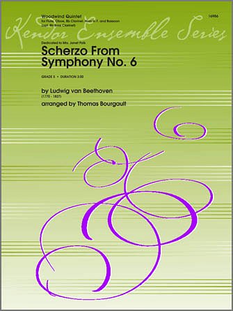 L. v. Beethoven: Scherzo From Symphony No. 6 (Pa+St)
