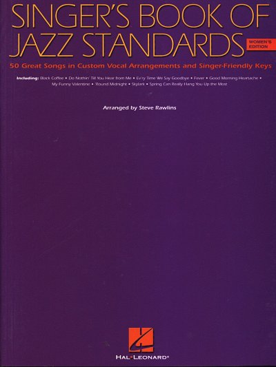 Singer's book of Jazz Standards - women's edition