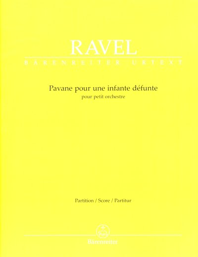 M. Ravel: Pavane pour une infante défunte, Kamo (Part.)