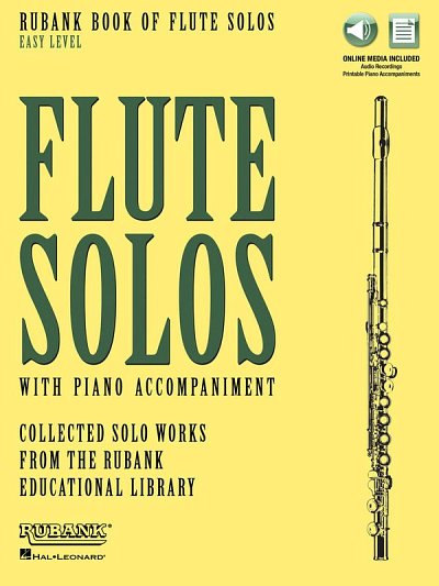 Rubank Book of Flute Solos - Easy Level, Fl (+medonl)