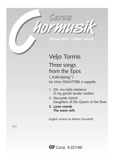 DL: V. Tormis: Laine veereb (Wellen rollen) c-Moll, GCh8 (Pa