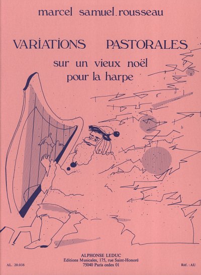 Variations Pastorales Sur Un Vieux - Noel For Harp (Part.)