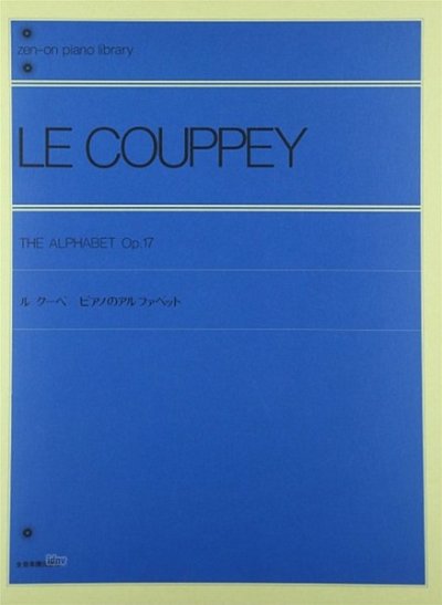 F. Le Couppey: The Alphabet op. 17, Klav