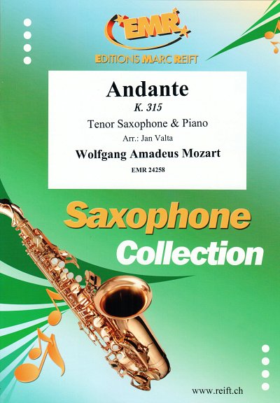 W.A. Mozart: Andante, TsaxKlv