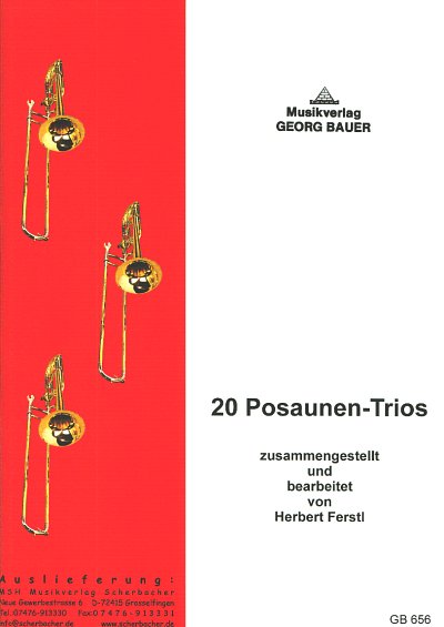 Ferstl H.: 20 Posaunen Trios
