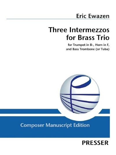 E. Eric: Three Intermezzos for Brass Trio (Pa+St)