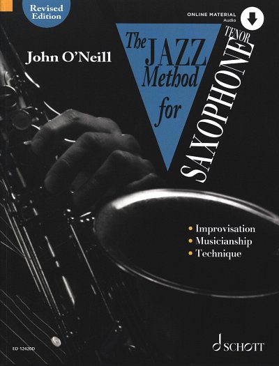 J. O'Neill: The Jazz Method for Saxophone, Tsax (+OnlAu)